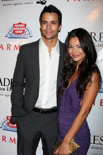 Matt Cedeno & wife Erica Franco — Stock Photo, Image