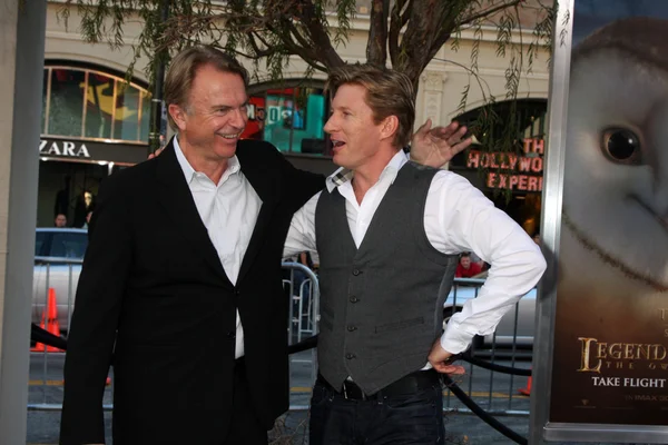 Sam Neill, David Wenham — Stock fotografie