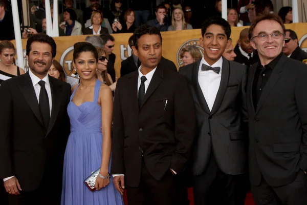 Slumdog Millionaire Cast, Produttori, Regista — Foto Stock