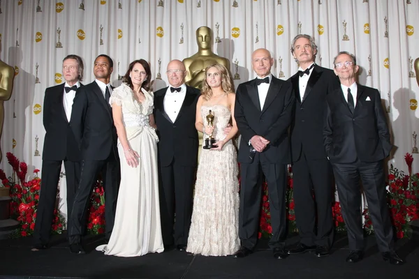 Christopher Walken, Cuba Gooding Jr. Sally Bell, Kim Ledger, Kate Ledger, Alan Arkin, Kevin Kline, and Joel Grey — Stock Photo, Image