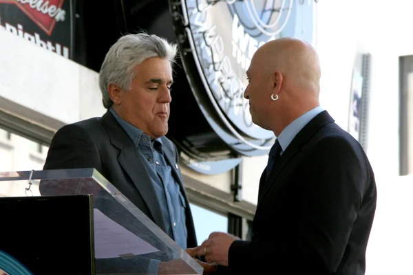 Jay Leno y Howie Mandel —  Fotos de Stock