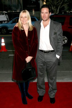 Rob Morrow ve karısı