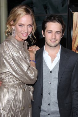 Uma Thurman, Michael Angarano