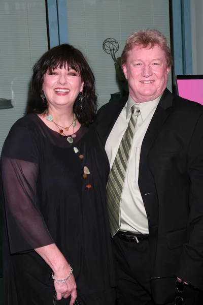 Angela Cartwright and Husband — Stock Photo, Image