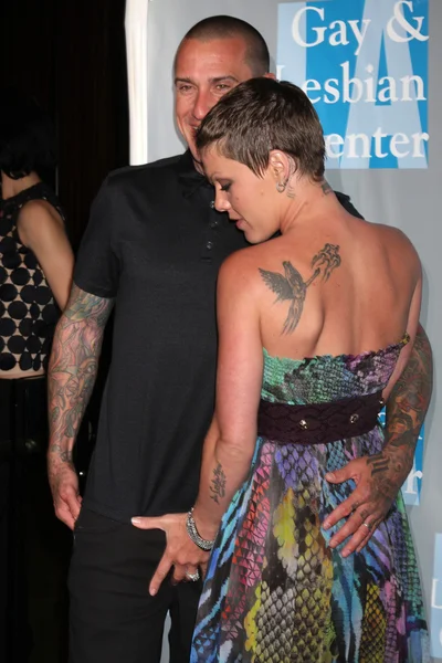 Carey Hart & Pink (Alecia Moore) — Stok Foto