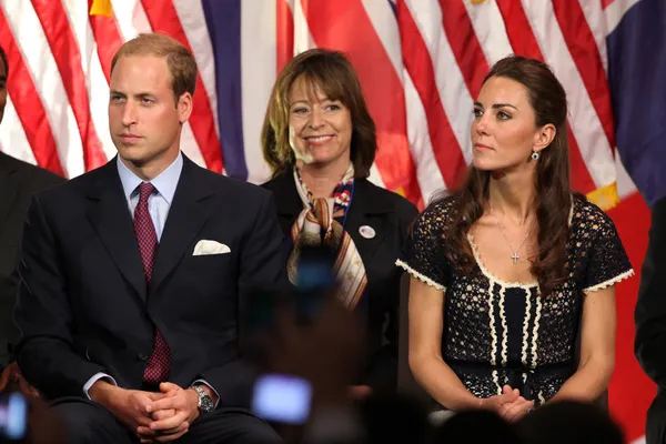 Príncipe Guilherme, Duque de Cambridge e Catarina, Duquesa de Cambridge — Fotografia de Stock