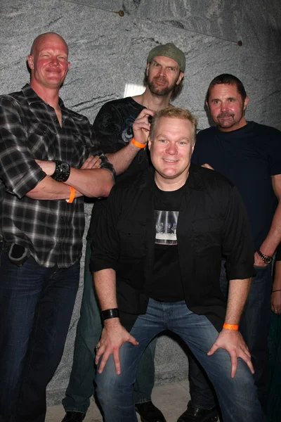 Derek Mears, Tyler Mane, Kane Hodder, Tim Sullivan (In Front) — ストック写真