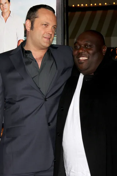 Vince Vaughn and Faizon Love — Stock Photo, Image