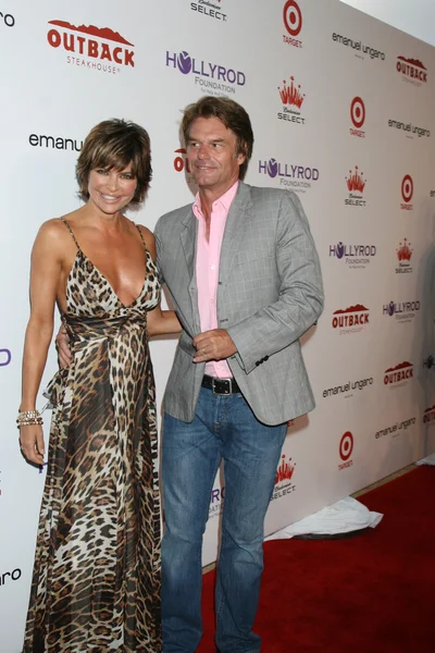 Lisa Rinna and Harry Hamlin — Stock Photo, Image