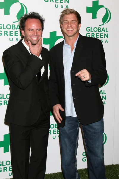 Walton Goggins, Kenny Johnson — Fotografia de Stock