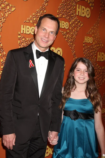Bill Paxton y su hija — Foto de Stock