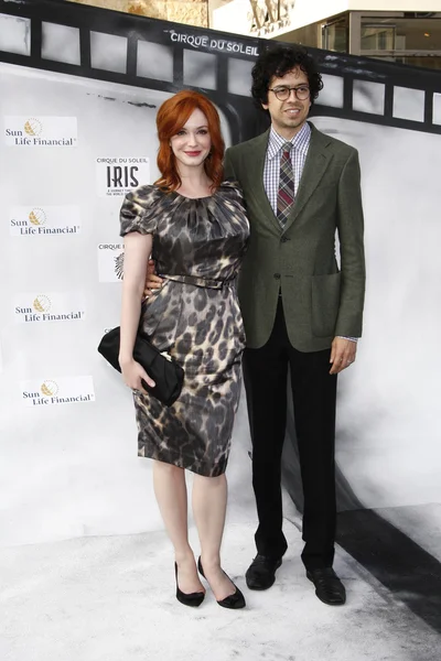 Christina Hendricks, Geoffrey Arend —  Fotos de Stock