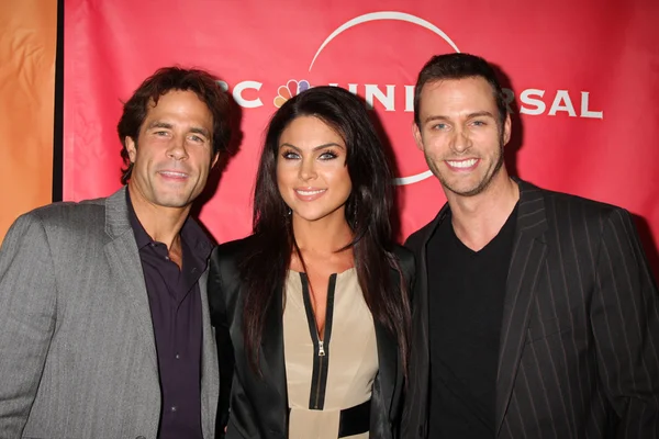 Shawn christian, nadia Björlin, eric martsolf — Stockfoto