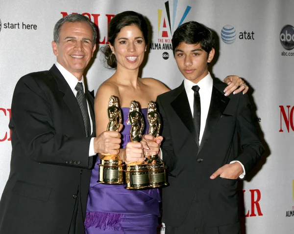 Tony plana, ana ortiz och mark indelicato — Stockfoto