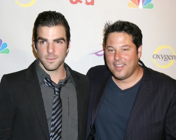 Zachery Quinto, Greg Grunberg — Zdjęcie stockowe