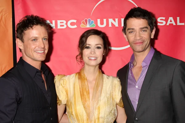 David 라이 언스, 여름 Glau James Frain — 스톡 사진