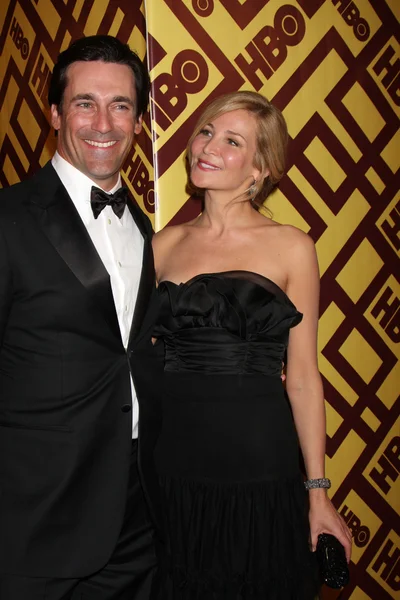 Jon Hamm & Jennifer Westfeldt — Fotografia de Stock