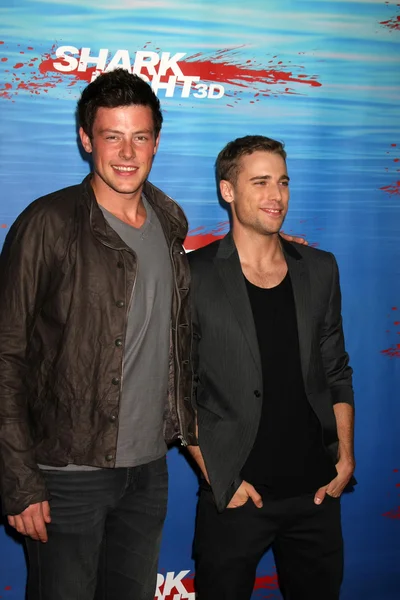 Cory Monteith, Dustin Milligan — Stok fotoğraf