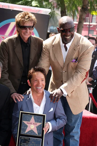 Barry Manilow, Chris Gardner & Dave Koz — Stock Photo, Image