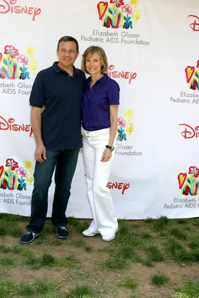 Bob Iger, Willow Bay — Stock Photo, Image