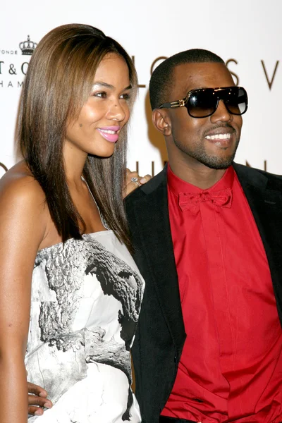 Kanye West, Wife — Stock Photo, Image