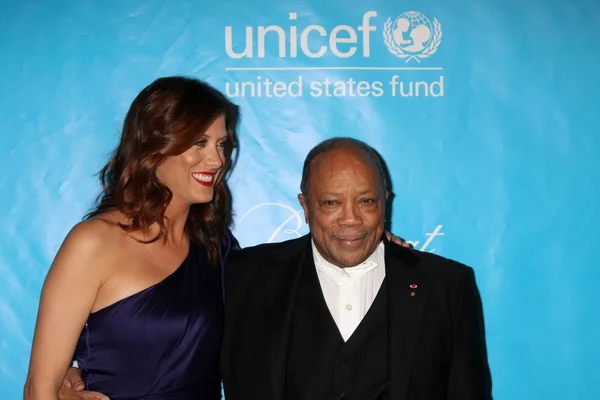 Kate Walsh, Quincy Jones — Zdjęcie stockowe