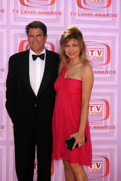 Ted McGinley & Gigi Rice — Stock Photo, Image