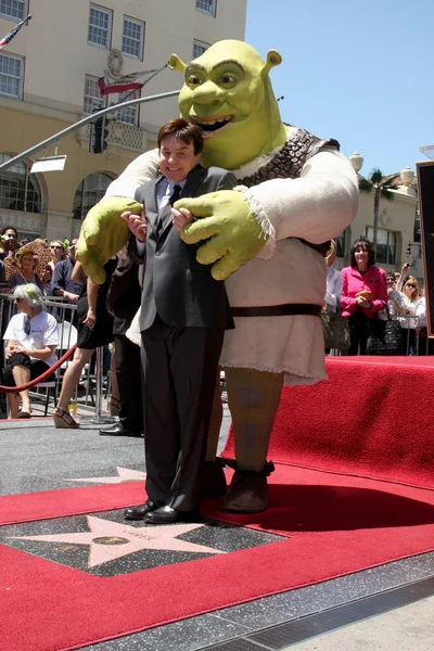 Mike Myers & Shrek — Stockfoto