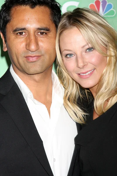 Cliff Curtis idealna Anastasia Griffith — Zdjęcie stockowe