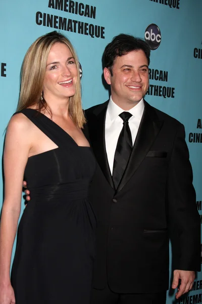 Molly Mcnearney & Jimmy Kimmel — Stockfoto