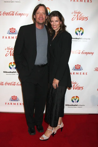 Kevin and Sam Sorbo — Stock Photo, Image