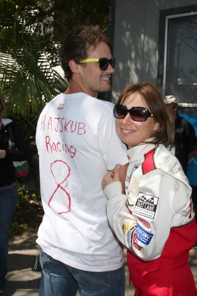 Matthew rolph en mary lynn rajskub — Stockfoto