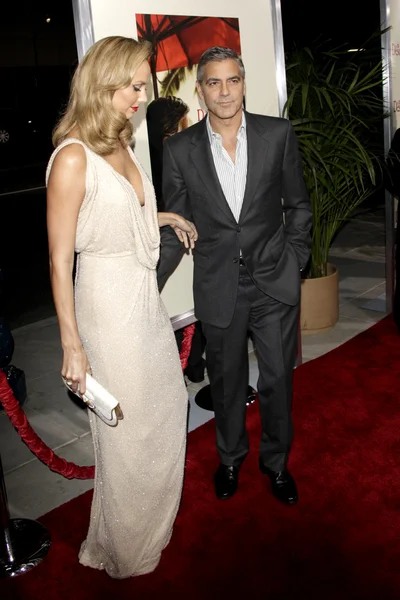 Stacy Keibler, George Clooney — Photo