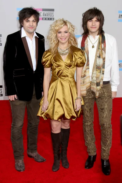 The Band Perry - Reid Perry, Kimberly Perry, Neil Perry — Stock Photo, Image