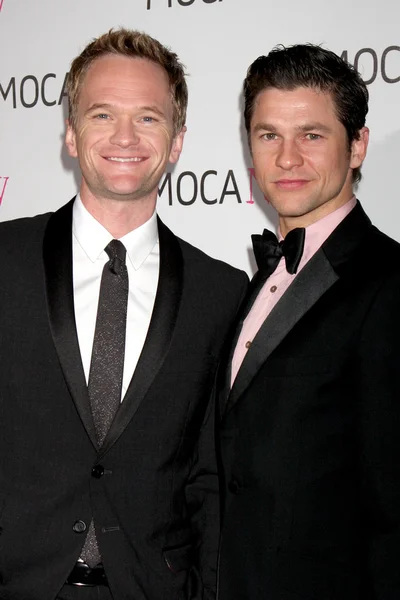 Neil Patrick Harris & Freund David Burtka — Stockfoto