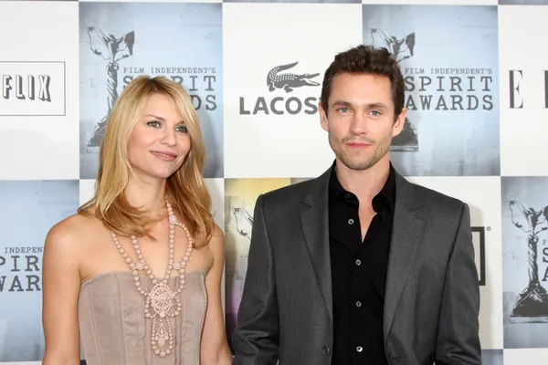 Claire Danes idealna Hugh Dancy — Zdjęcie stockowe