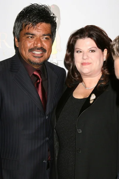 George Lopez et son épouse Ann — Photo