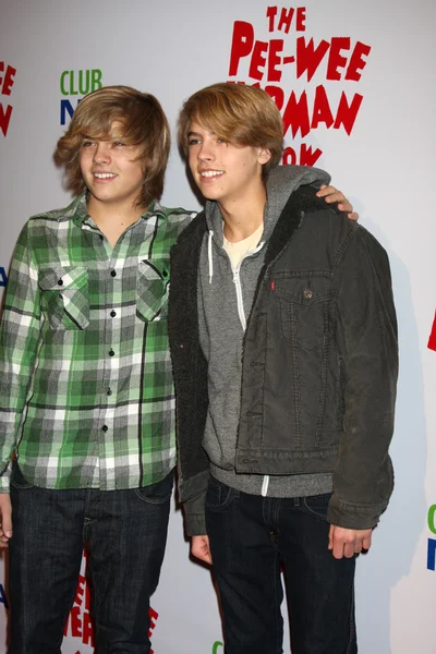 Dylan y Cole Sprouse — Foto de Stock