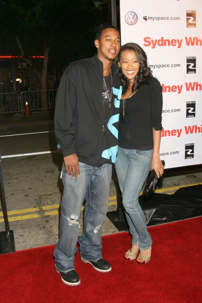 Wesley Jonathan & Denyce Lawton — Stock Photo, Image