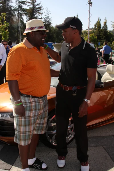 Cedric The Entertainer & Sugar Ray Leonard — Stockfoto