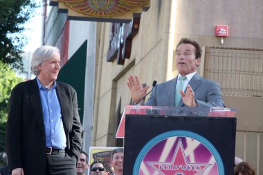 James Cameron ve Arnold Schwarzenegger