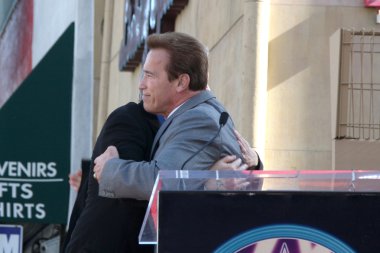 James Cameron ve Arnold Schwarzenegger