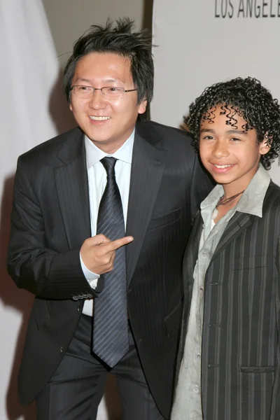 Masi oka i noah gray-cabey — Zdjęcie stockowe