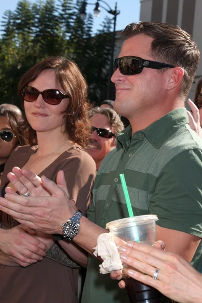 Jorja Fox, George Eads — Zdjęcie stockowe