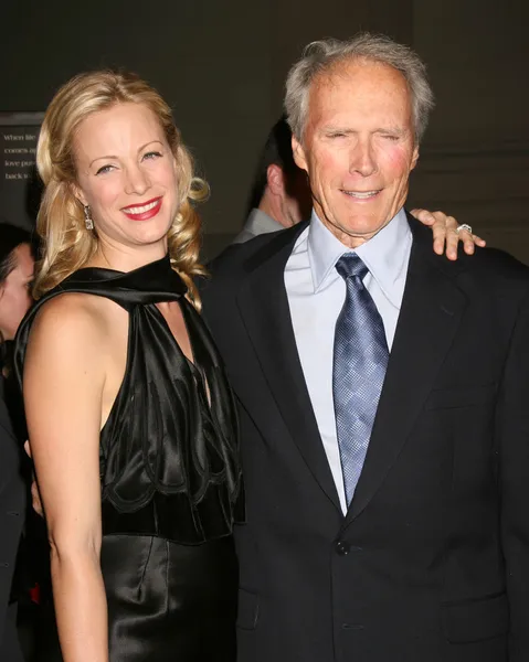 Alison Eastwood, Clint Eastwood — Fotografia de Stock