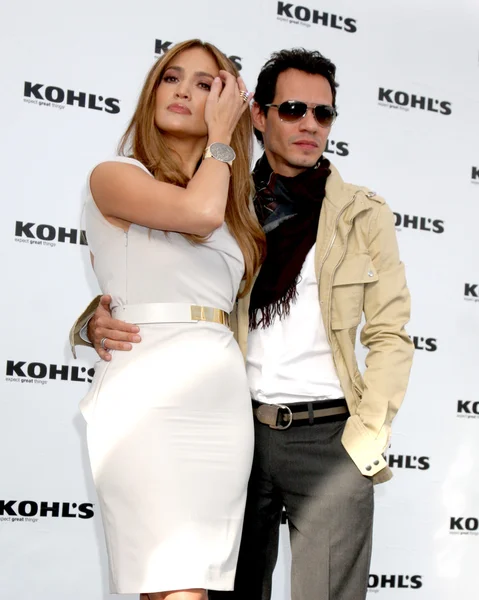 Marc Anthony, Jennifer Lopez — Foto de Stock