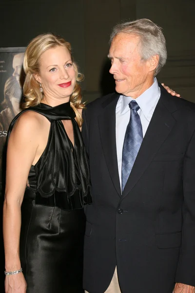 Alison Eastwood, Clint Eastwood — Foto Stock