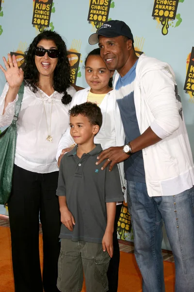 Suger Ray Leonard & Family — Stock Photo, Image