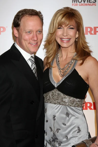 Steve Fenton, Leeza Gibbons — Stok fotoğraf