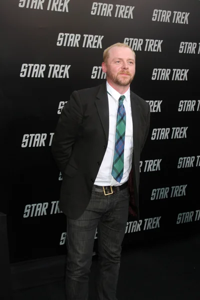 Simon Pegg. — Fotografia de Stock